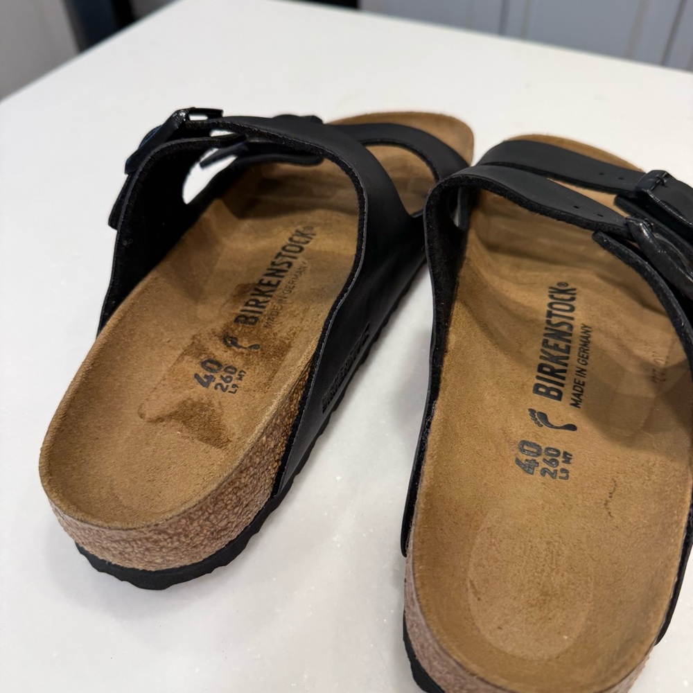 Birkenstock Arizona Unisex Slide Comfort Casual Sandals, Size W-9 M-7 EU-40 NEW - Picture 5 of 8